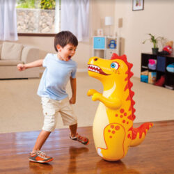 Inflatable Boxing Tumbler Toys Dinosour